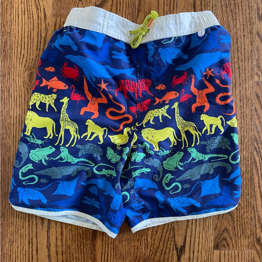 Mini Boden swim trunks size 11